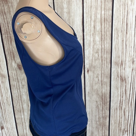 JS Collections Blue Tank - Size 10 - Picture 4 of 7